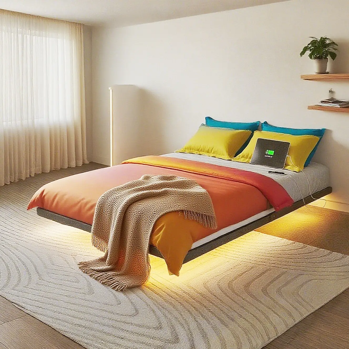 MODUGLE Bedroom LED furniture
