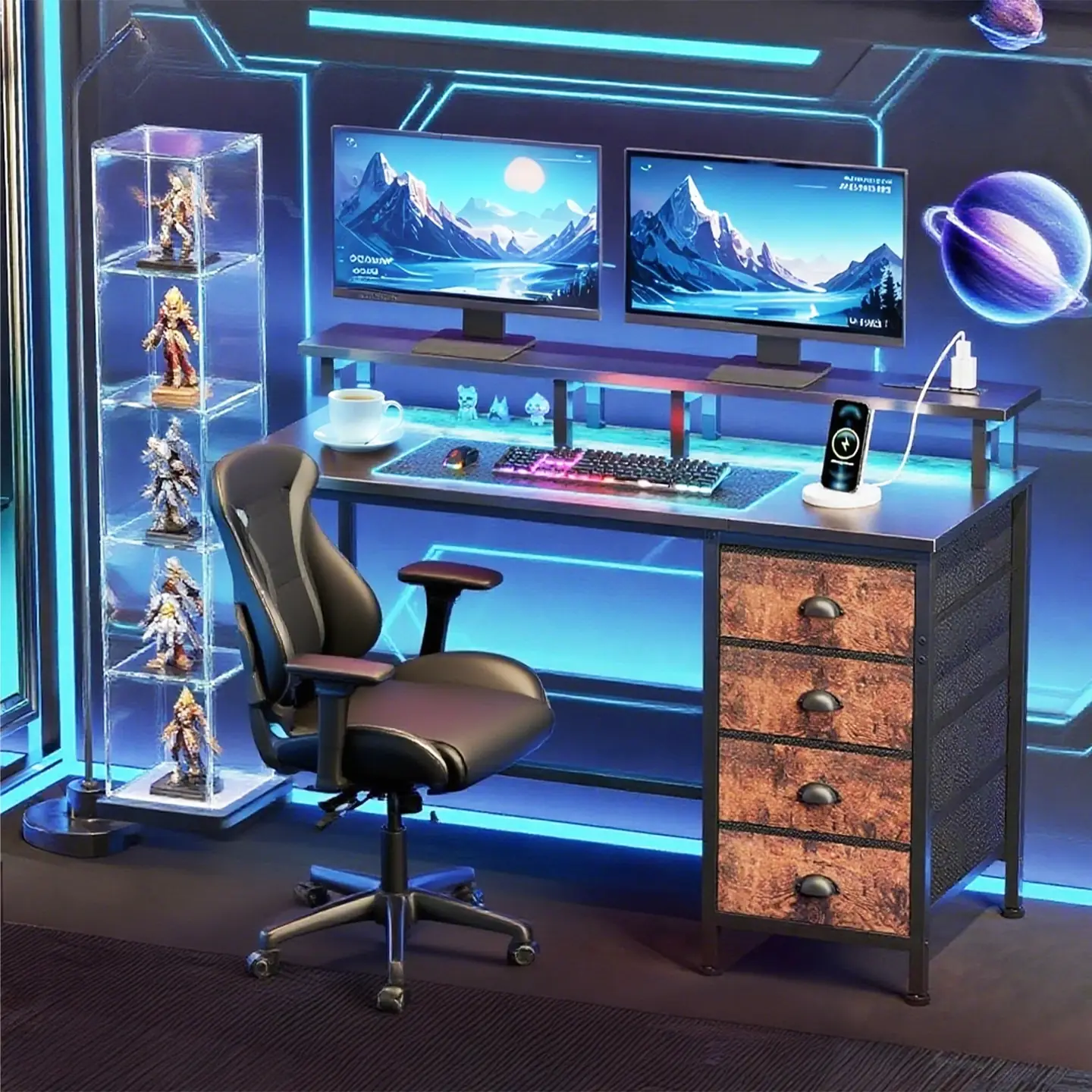 MODUGLE Home Office & Gaming LED furniture