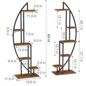 Plant Stand Indoor with Grow Lights
