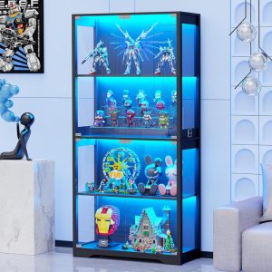 Display Cabinet with Glass Doors