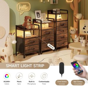 Night Stand Bedside Charger Bedroom